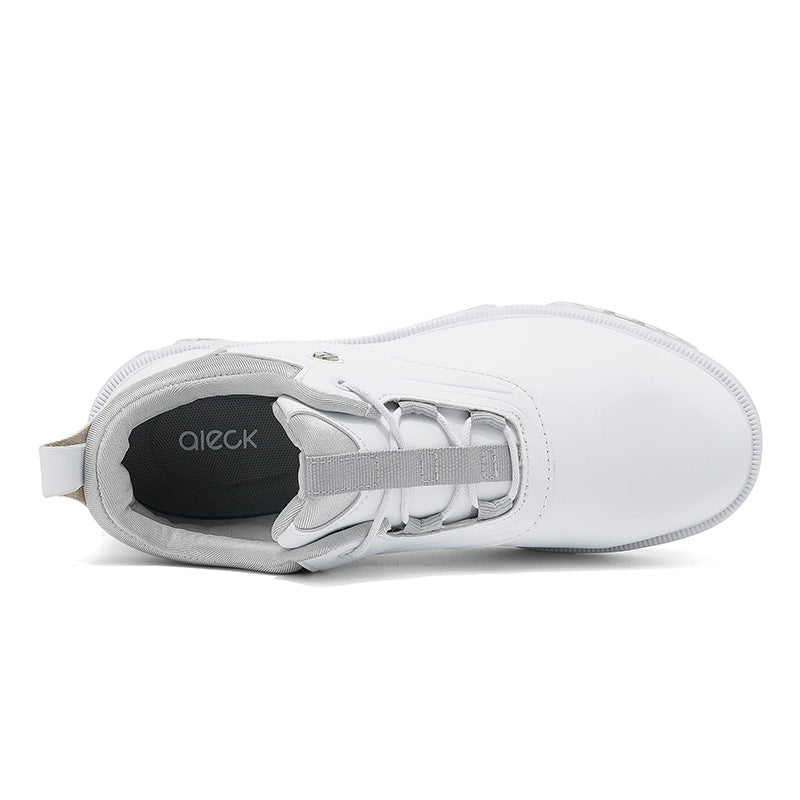 New men's golf shoes, lightweight, breathable, anti slip sports shoes, fixed nail casual shoes