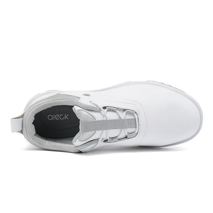 New men's golf shoes, lightweight, breathable, anti slip sports shoes, fixed nail casual shoes