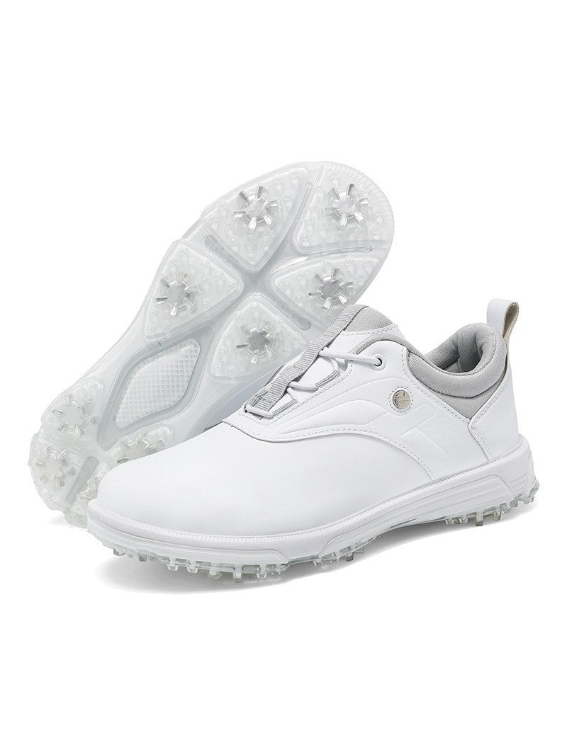 New men's golf shoes, lightweight, breathable, anti slip sports shoes, fixed nail casual shoes