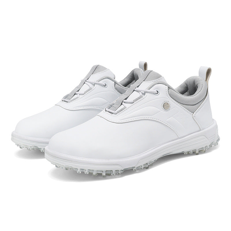 New men's golf shoes, lightweight, breathable, anti slip sports shoes, fixed nail casual shoes
