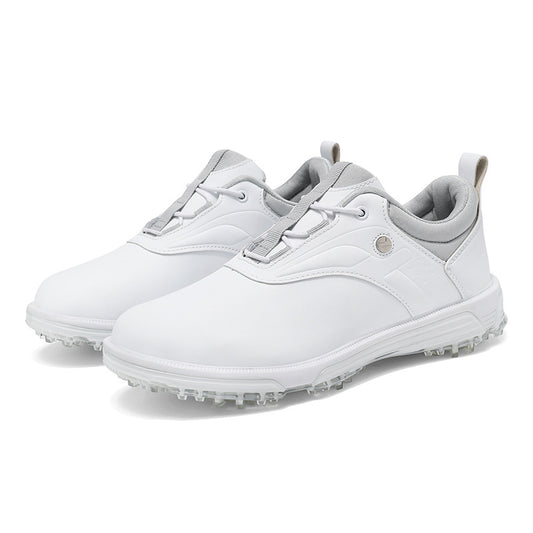 New men's golf shoes, lightweight, breathable, anti slip sports shoes, fixed nail casual shoes