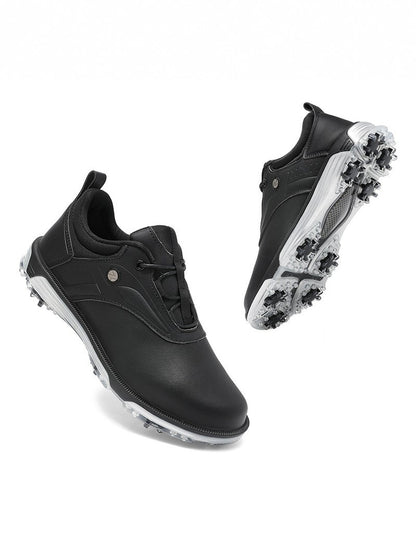 New men's golf shoes, lightweight, breathable, anti slip sports shoes, fixed nail casual shoes