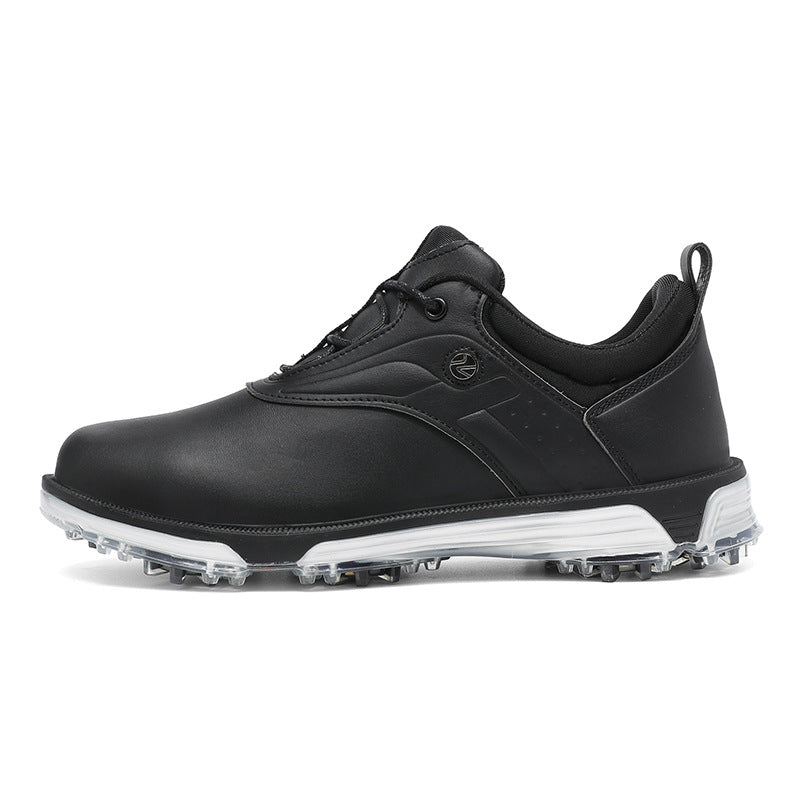 New men's golf shoes, lightweight, breathable, anti slip sports shoes, fixed nail casual shoes