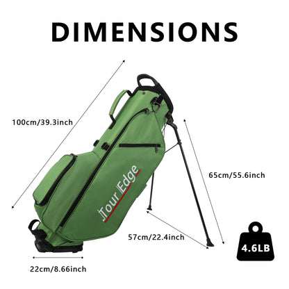 New Thickened Multi-functional Nylon Waterproof Lightweight Golf Cart Bag for Indoor/Outdoor Practice Range Golf Club Bag