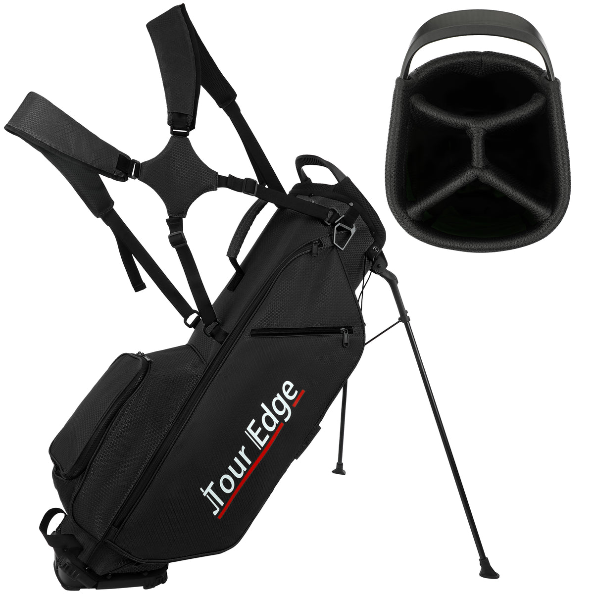 New Thickened Multi-functional Nylon Waterproof Lightweight Golf Cart Bag for Indoor/Outdoor Practice Range Golf Club Bag
