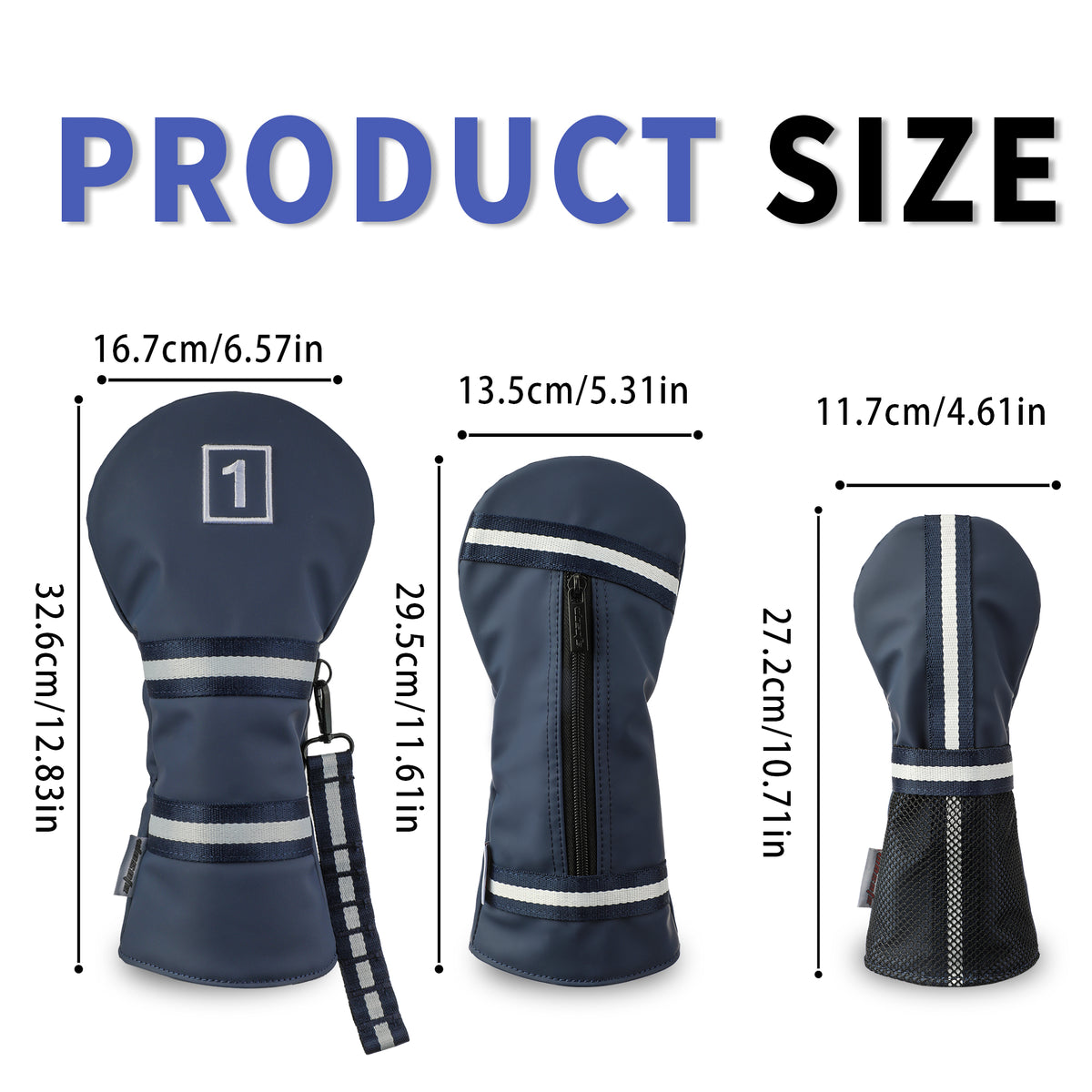 Men's and women's golf club covers, wooden club covers, ball head and club head covers, golf supplies, golf accessories, golf club covers